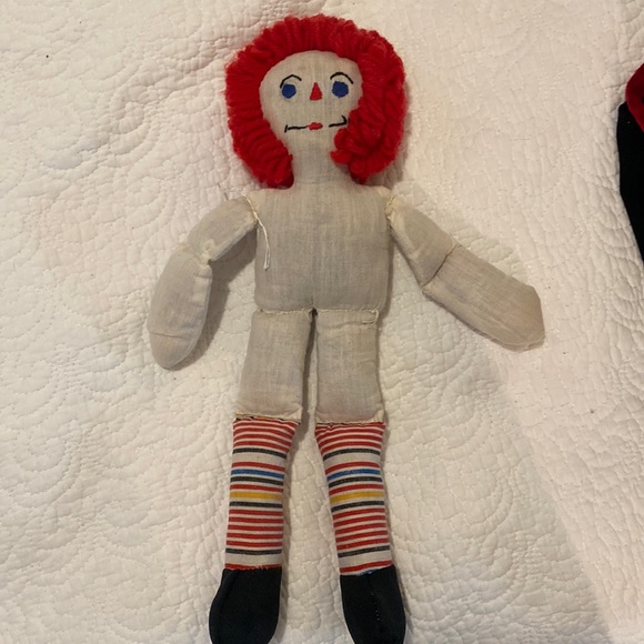 Vintage Other - VTG 12” raggedy Ann doll soft